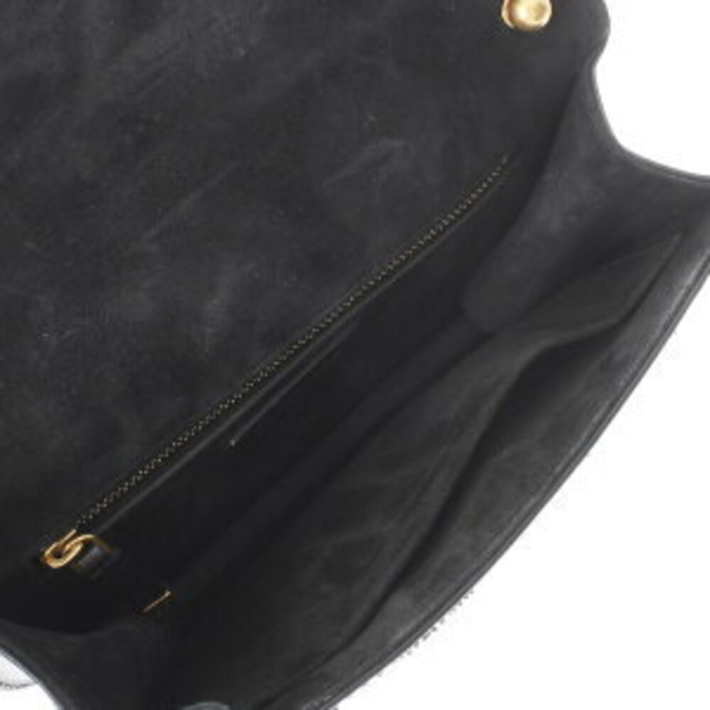 Dior Evolution Flap Chain Shoulder Bag Black Multicolor Leather Beads - Picture 10 of 13